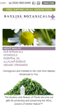 Mobile Screenshot of baylissbotanicals.com